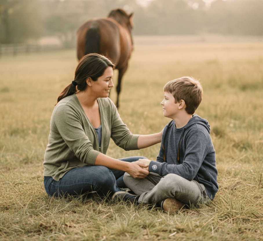 Community Aide Support - children engaged in activities
