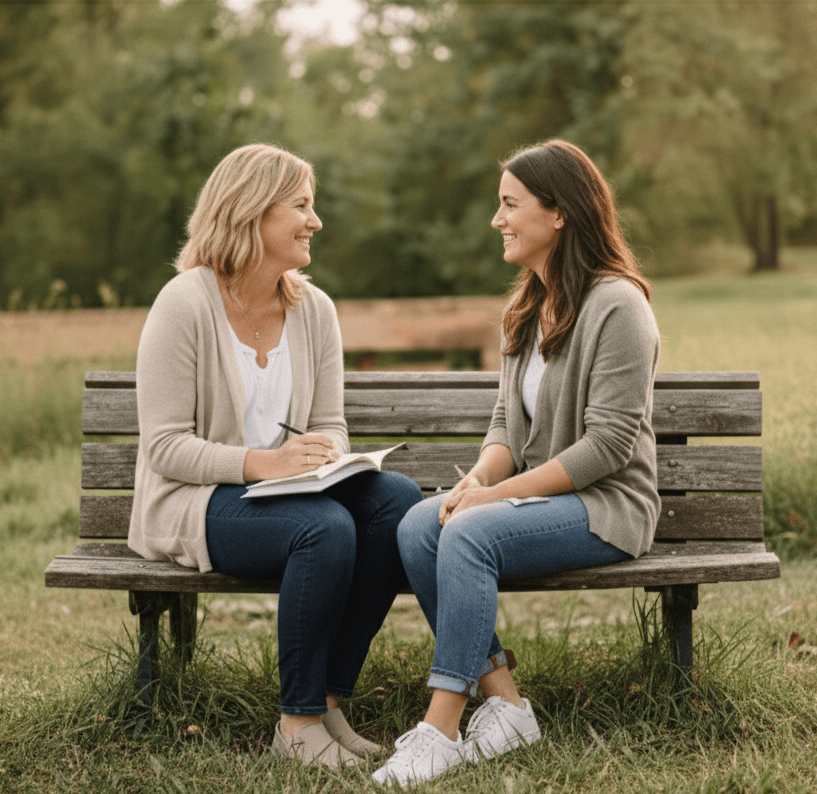 Behavioural Consulting - parent and child talking